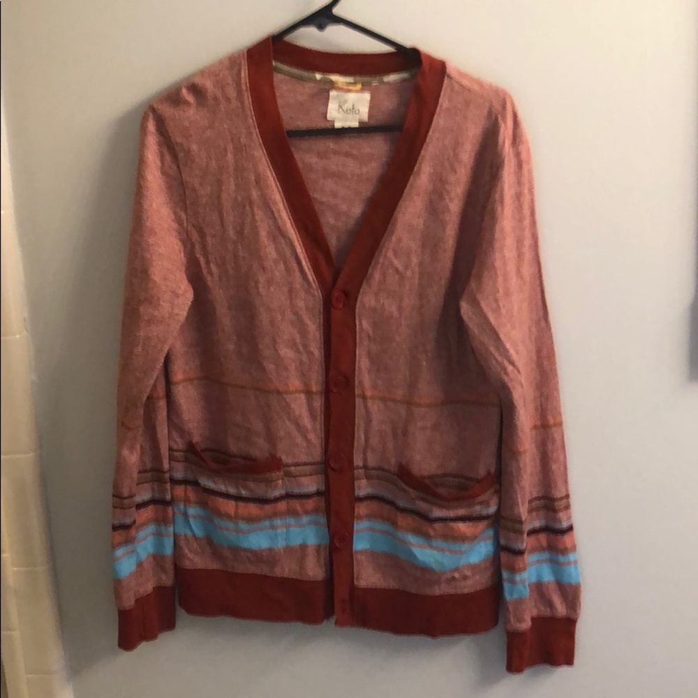 Koto Urban Outfitters Red cardigan